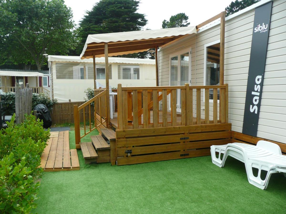 Mobilhomes Quiberon Camping Conguel - Bord De Mer Exterior foto