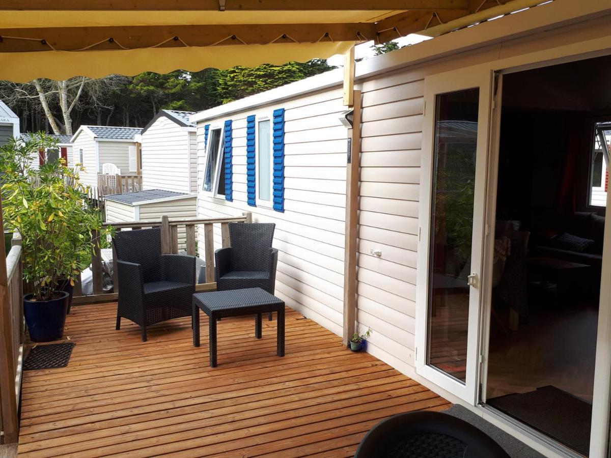 Mobilhomes Quiberon Camping Conguel - Bord De Mer Exterior foto