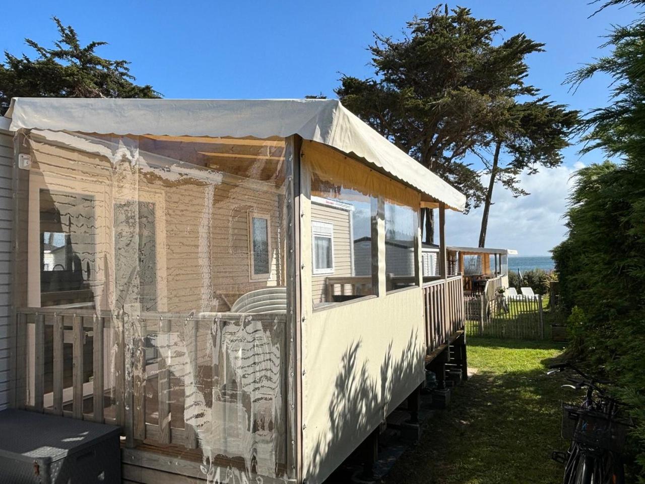 Mobilhomes Quiberon Camping Conguel - Bord De Mer Exterior foto