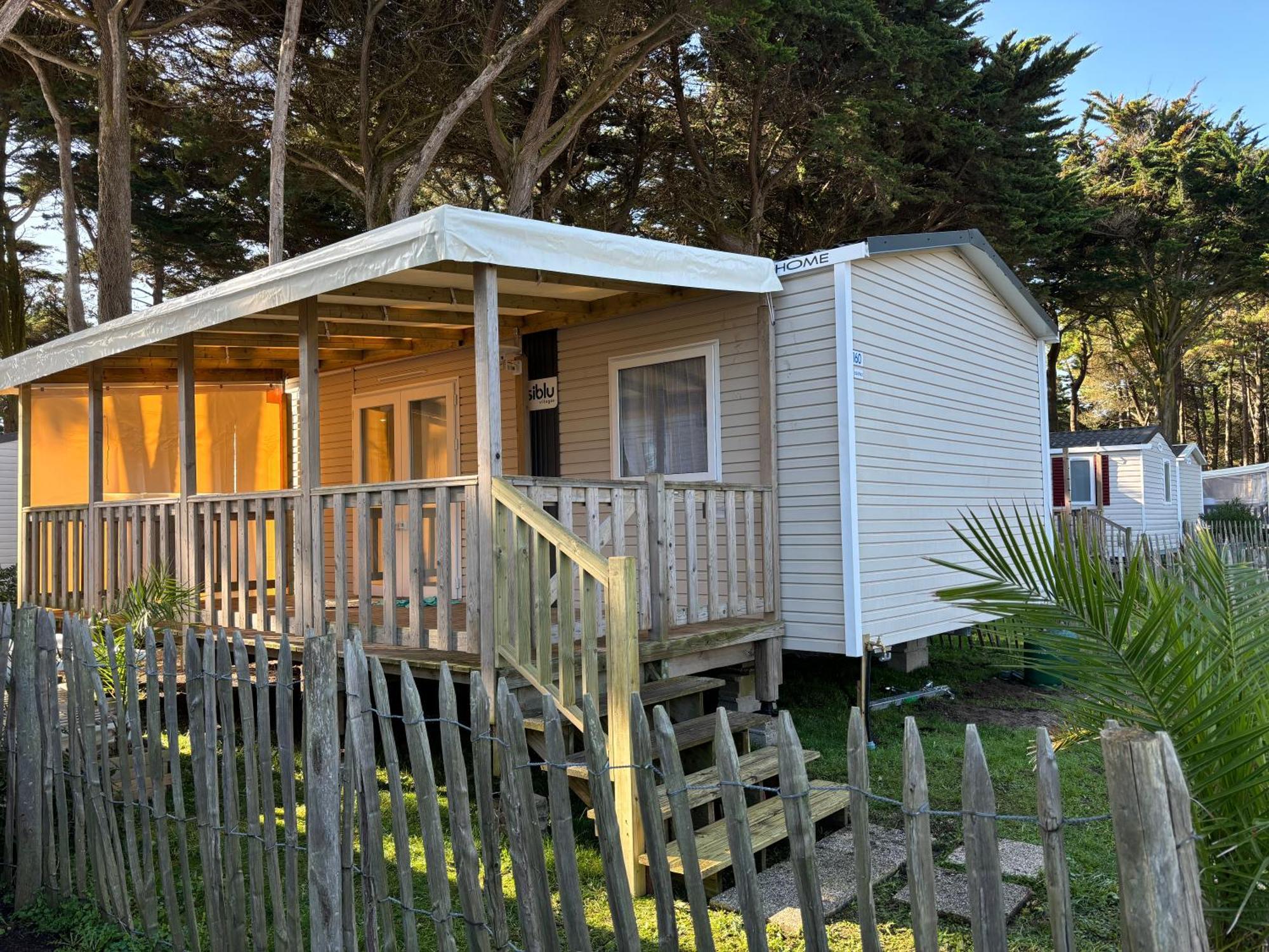 Mobilhome Quiberon camping Conguel bord de mer Exterior foto